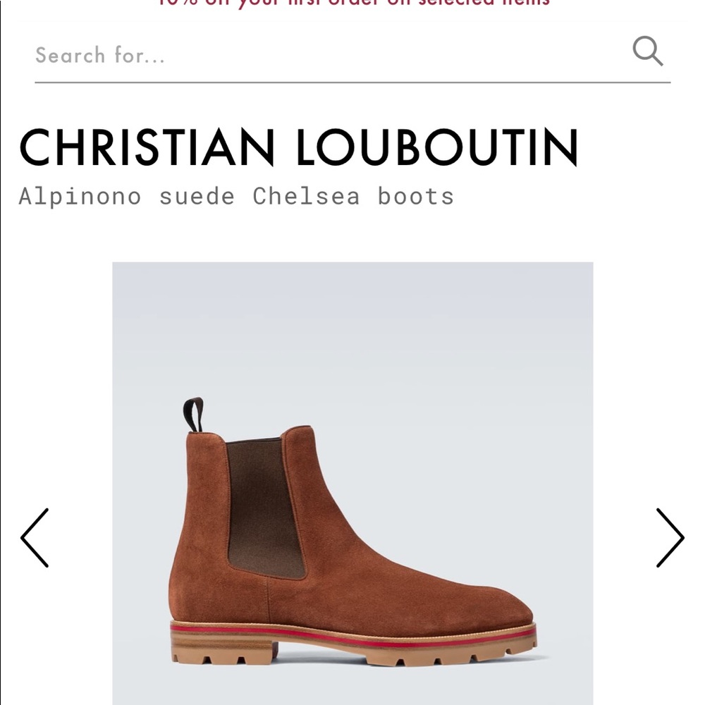 Christian Louboutin Alpinono Boots